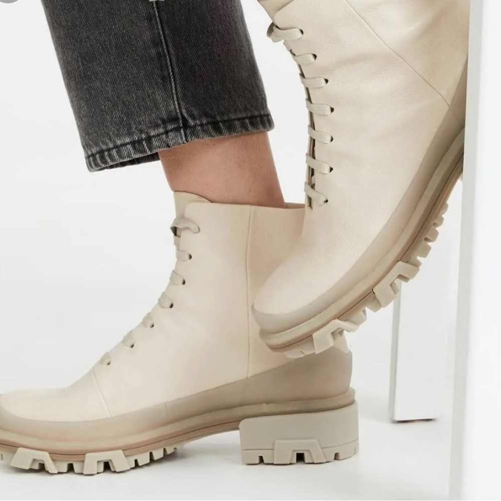Rag & Bone Leather Lace Up Boot
